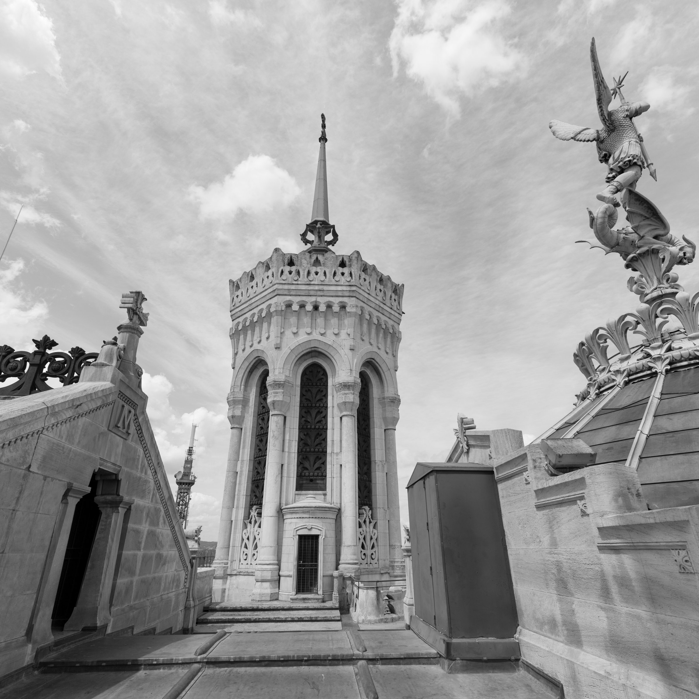 Architectural detail, Fourvière