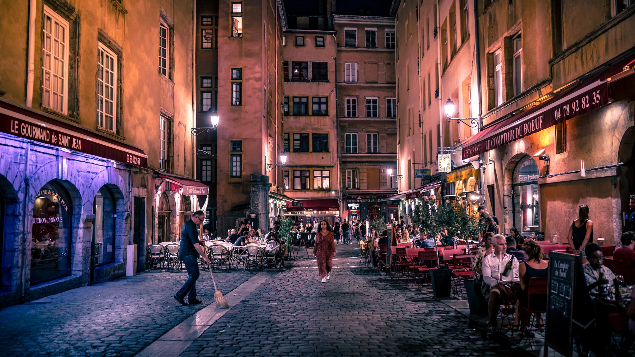 Evening in Vieux Lyon