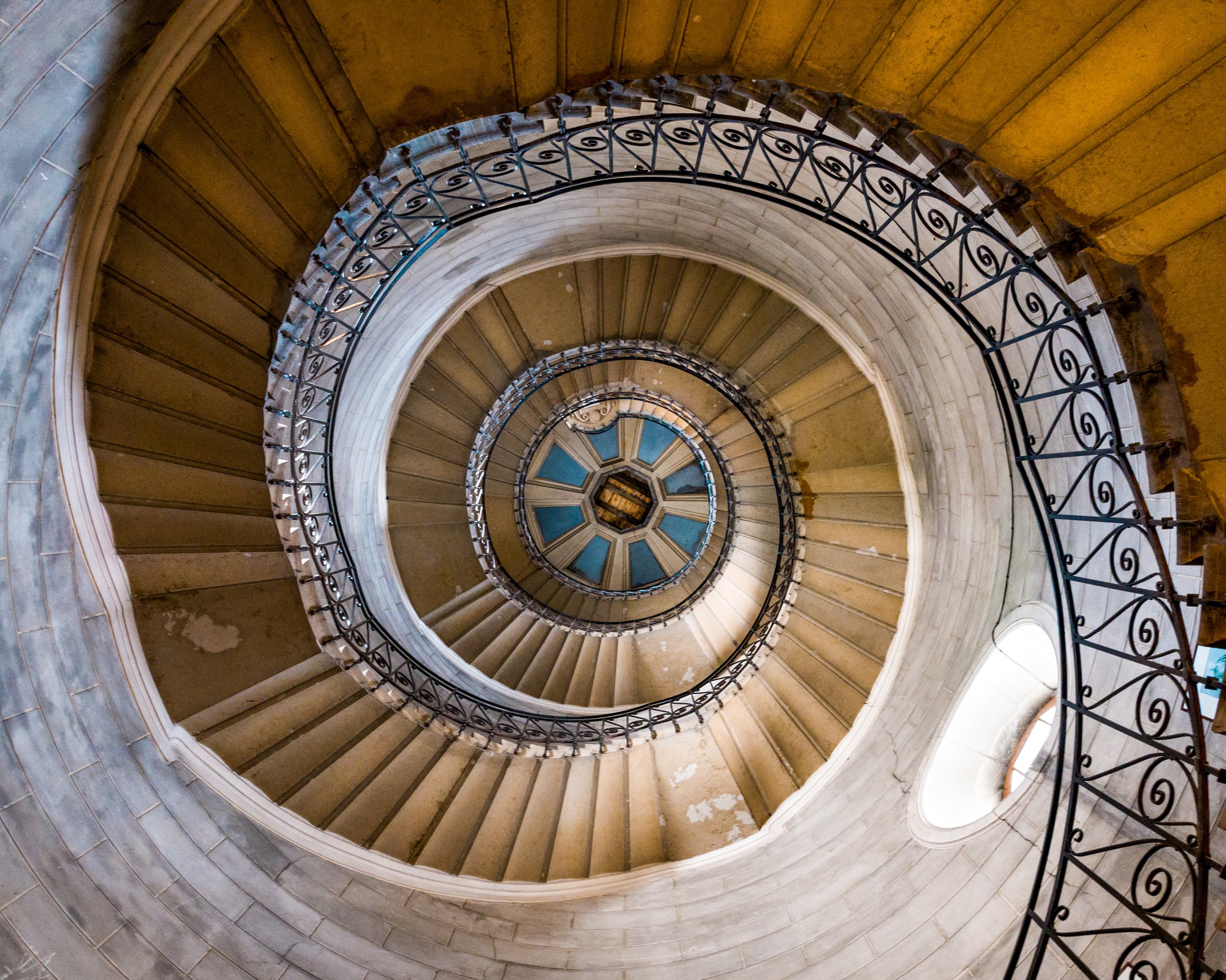 Spiral staircase, Fourvière