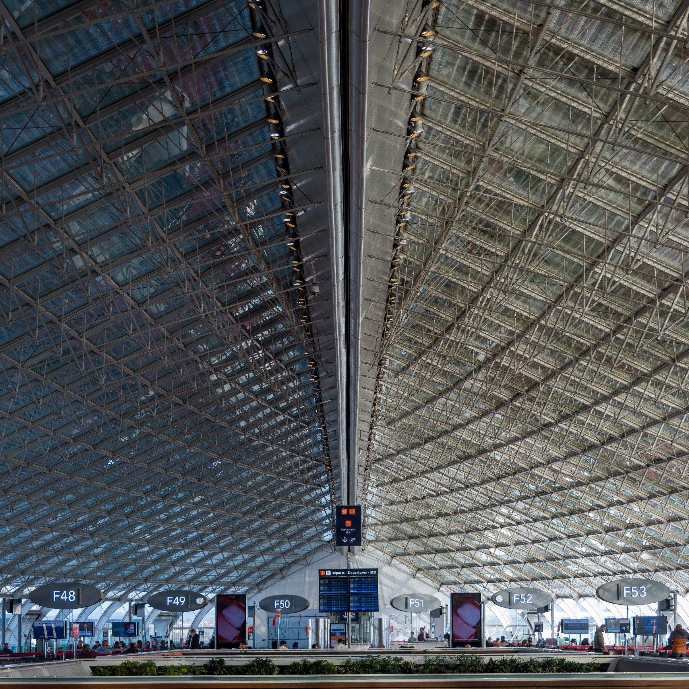 Terminal 2B, Charles de Gaulle airport